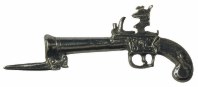 Flintlock Pistol and Bayonet